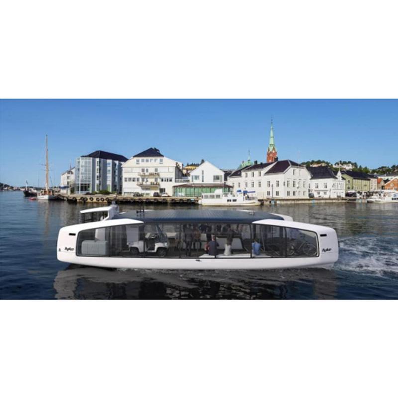 Hyke lanserer liten brenselcelle hydrogenferge i Norge