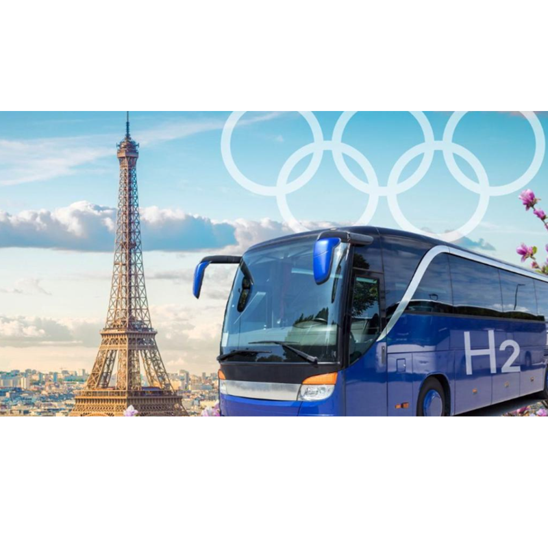 Toyotas hydrogenbrenselcellemodul vil bli brukt i de olympiske og paralympiske leker i Paris