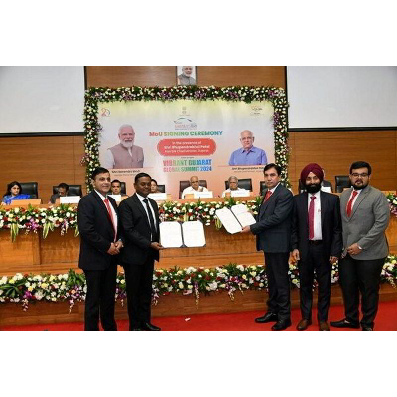 1,5 milliarder dollar Green Hydrogen Project! Den indiske delstaten Gujarat og de to selskapene signerte en MoU