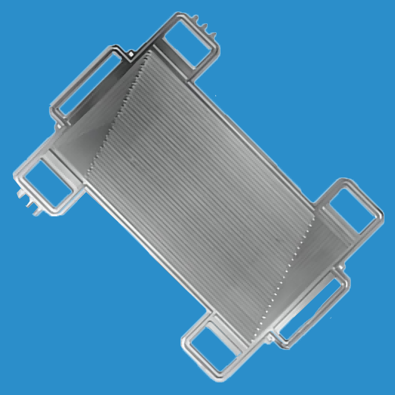Tilpasset etset brenselcellemetall bipolare plater