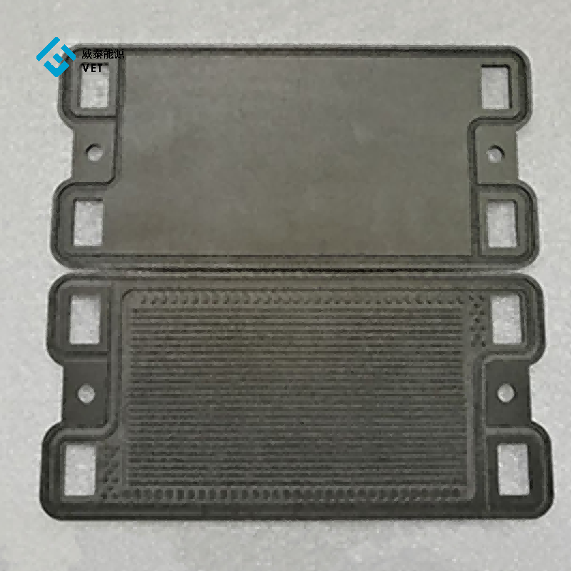 Tilpassbar hydrogenbrenselcellebunke metallbipolare plater