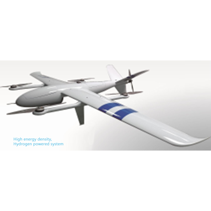 Hydrogendrevet UAV med faste vinger