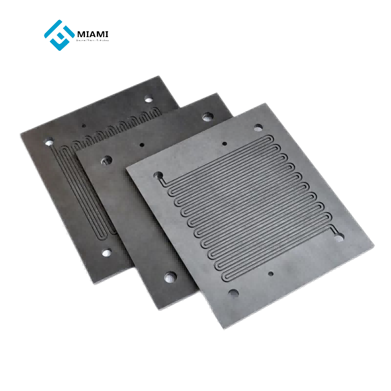 Fleksible grafitt bipolare plater for enkel integrasjon