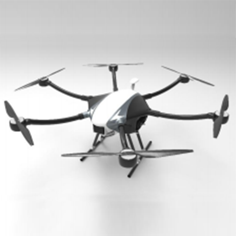 Frittflygende belysning hydrogendrevet UAV