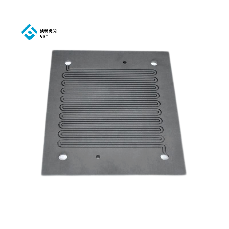 Fuel Cell Graphite Bipolar Plate laget av grafittmateriale