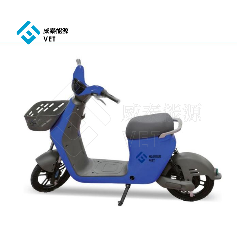 Hydrogendrevet scooter med en rekke 80 km