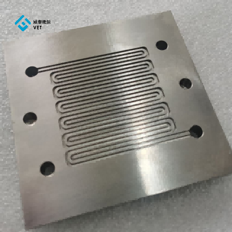Lette bipolare plater for metall for hydrogenbrenselcellebunker