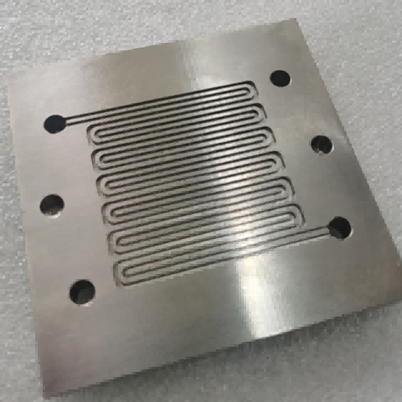 Tilfør hydrogen brenselcelle bipolar plate hydrogenelektrolysecelle bipolar plate