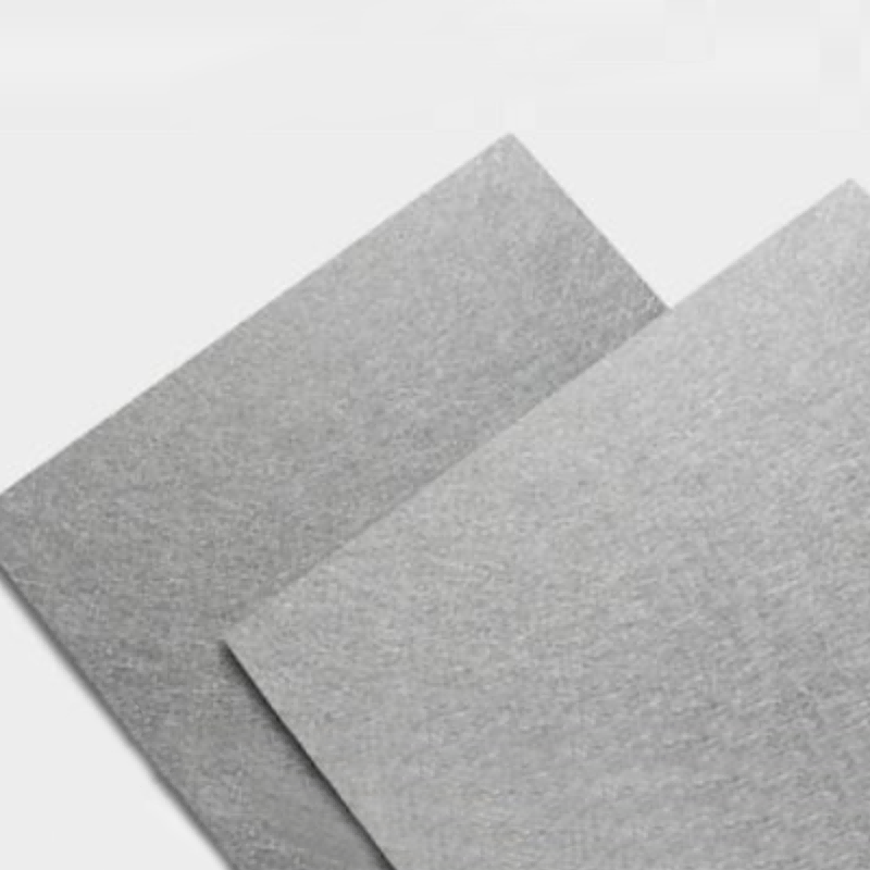 Titanfiber sintret matte platinabelagt gassdiffusjonsmatte hydrogen brenselcelle titanfibermatte