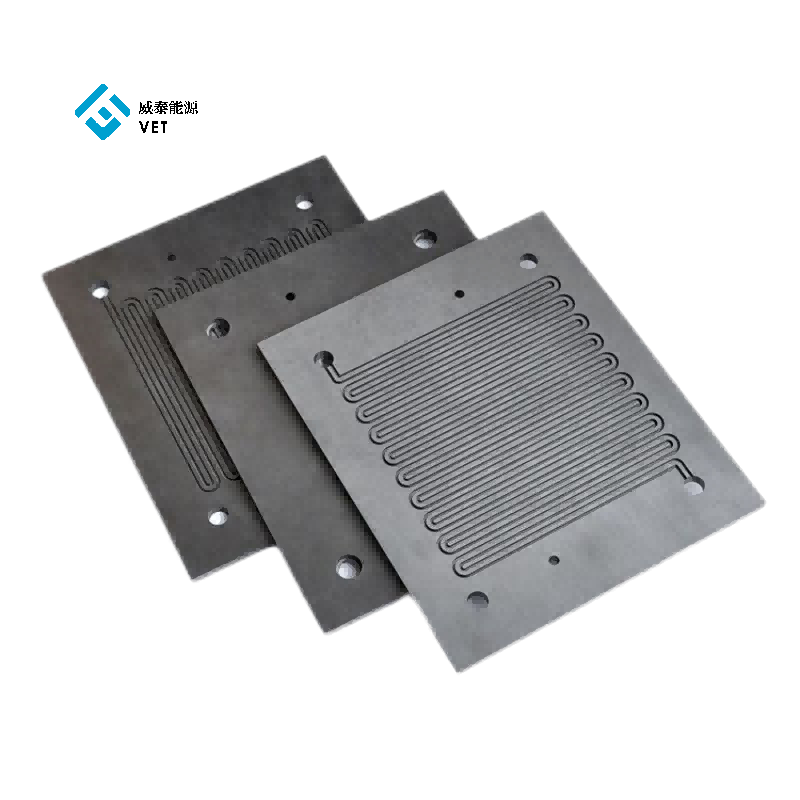 Ultra-tynn grafitt bipolar plate
